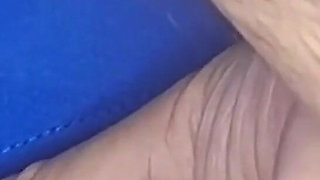 Married Housewife Enjoys Riding Her Cuckold and Is Interrupted When They Try to Open Her Bedroom Door