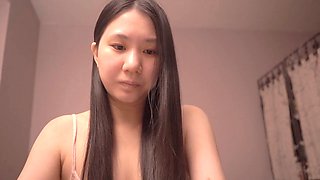 Beautiful asian girl, podcast, korean