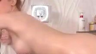 Amouranth naked fuck stick pulverizing bathroom flick