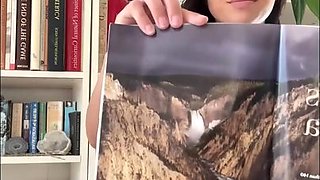 Maddy Craves Creamy Dildo Passion With Solo Library