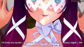 Columbina blowjob - Genshin Impact