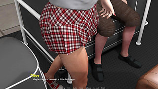 Away From Home 5: Chloe Handjob to Stepbro Bed Dick Ride with Loud Moans