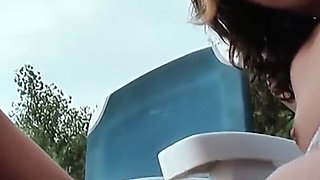Lesbian sex in the girls camp