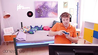 Megan Fiore pulls the gamer off the controller and onto her