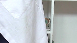 Mature gyno - old dirty doctor with a cam records his female patients