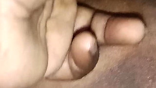 My Stepmother's Pussy Was Massaged with Oil and Fingered.