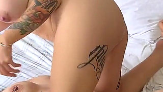 A Cleaning Lady Interrupts a Couple Having Sex and Joins Them for an Incredible Threesome