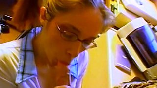 Honey Haven In Glasses Takes Big Dick From Trevor