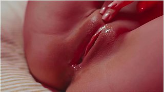 Russian ASMR home porn with raw, natural passion