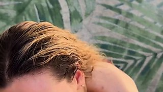 Hope Heaven Giving A Head In The Pool