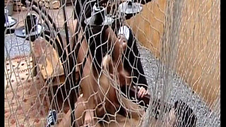 Brunette German MILF Babe Gets Fucked in FFM Fetish Threesome