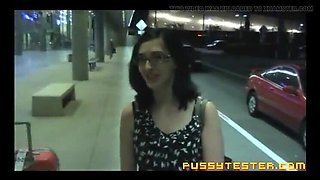 Rosalyn Winter's First Casting Couch Audition - No Condom Rough Doggystyle