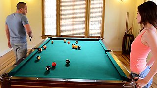 ScoreGroup-Hailey Little Rides a Cock on Top of a Pool