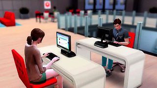 Futa Dickgirl Babes Fuck Young College Boy - Busty 3D Huge Cock & Cumshot