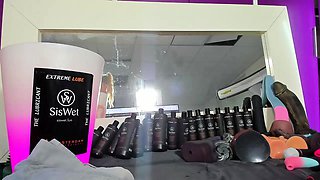 Amateur blonde teen girlfriend toyed and facialized