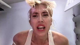 Unaware Giantess Upskirt – Foot Stomp FemDom