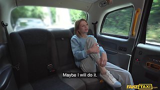 Molly Devon’s Blonde Job Hunt Turns Steamy Taxi