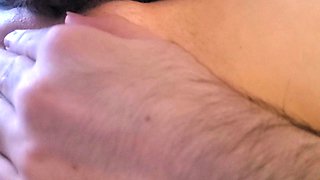 Glamour young amateur lesbos licking clit and fingering