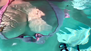 Artemisia Love sexy bikini fetish underwater wet top big boobs fetish