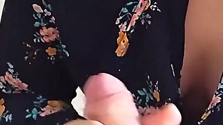 He Saw That I Was Without Panties and Couldn’t Resist.