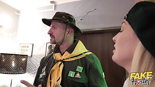 Glamour George and Kattie's brunette scene