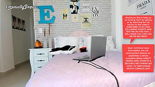 Role Play Your Hot Latina Gf Wants To Make You Relax With Sex Would You Like That?? With Emanuelly Raquel