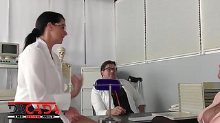 Big Tits Pregnant Stepdaughter Gets Massive Creampie From Doctor