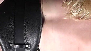 Slutty Sub Gets Spitroasted by 2 Hot Lesbians