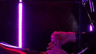 Inescapable bound orgasm