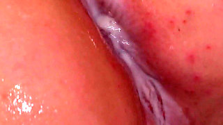 Two Young Lesbians Drench Their Beautiful Bodies in Milk