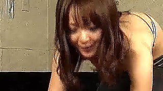 Skinny Japan Teen with Silicon Tits Licked and Fucked