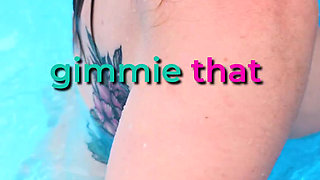 Pool Sex: Silicone Lube and Creamy Finish