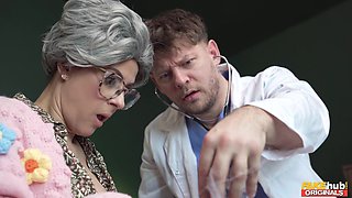 Michael Fly’s Naughty Granny Encounter in Bedroom