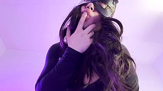 Femboylina2026s Sissy Crossdresser Caged Chastity POV