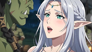 Captured by the Orc Warlord Elf Princess's Forbidden Night