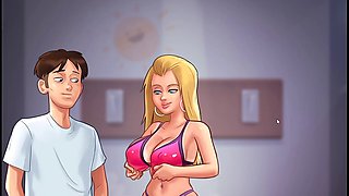 Summertime saga eve, fat, korean