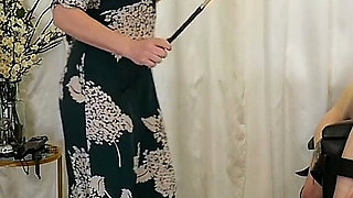 The Cane Connoisseur, Madam M Delivers Severe Traditional Caning, Corporal Punishment, Obedience and Endurance.
