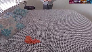 Erin Electra The Stepmom Catches Her Stepson Slipping Her Panties Then Pounds His Ass In Wild POV