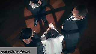 Tradwife Reagan Foxx Ritualistically Prepares Sub Virgin Bride Alison Rey For Her Husband