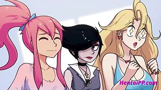 Uncensored 3D Hentai Animation: Blonde Teen Babe & X-Rated Action