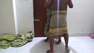 Fuck Neighbor Big Ass Stepaunty and Cum on Her Back