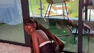 Huge Fat Cock Stretches My Creamy Pussy