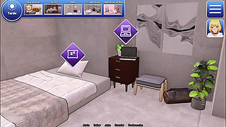 I was watching TV with my femboy partner And I ended up putting on the porn channel -Bunkered with Femboy