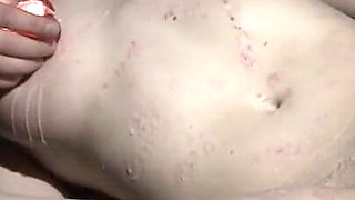 Emo teen gets her feet spanked and enjoy hurt with hot wax