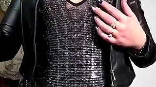 Cigar-fetish Goddess Leather, Spit, Dildo JOI and Pussy Smoking Play