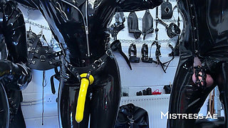 Mistressae & Miss Lilly: Bi-training in Latex