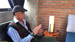 Naughty Teen Rough Ass Fucked by a Old Man