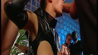 A Slave, Two Men and Two Sluts to Ass-fuck