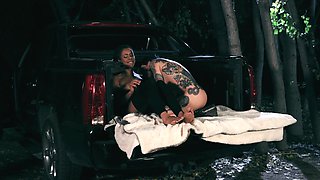 Joanna Angel's Regretful Lesbian Passion in Car Heat