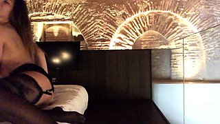 Dani Daniels . com Stocking and Garter Solo Dance Tease